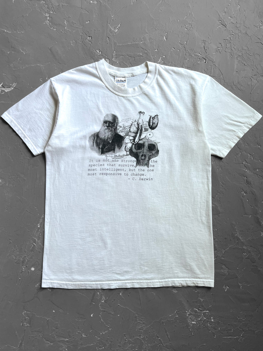 2000s Charles Darwin Tee [L]