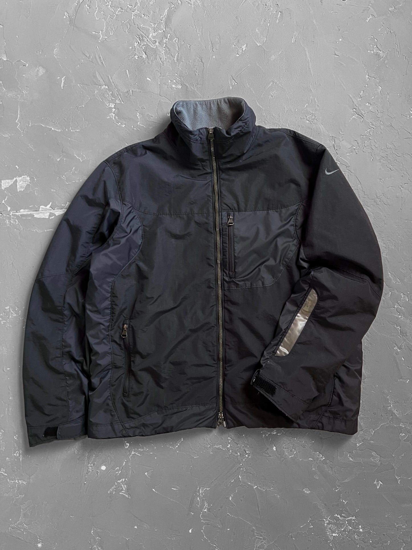 2000s Nike Triple Black Utility Jacket [XL]