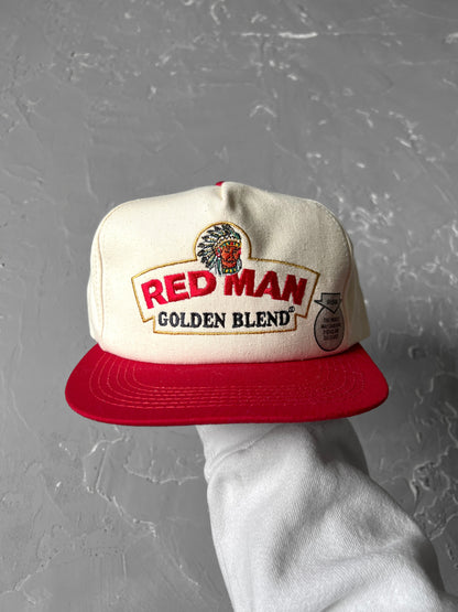 1980s Red Man “Golden Blend” Trucker Hat