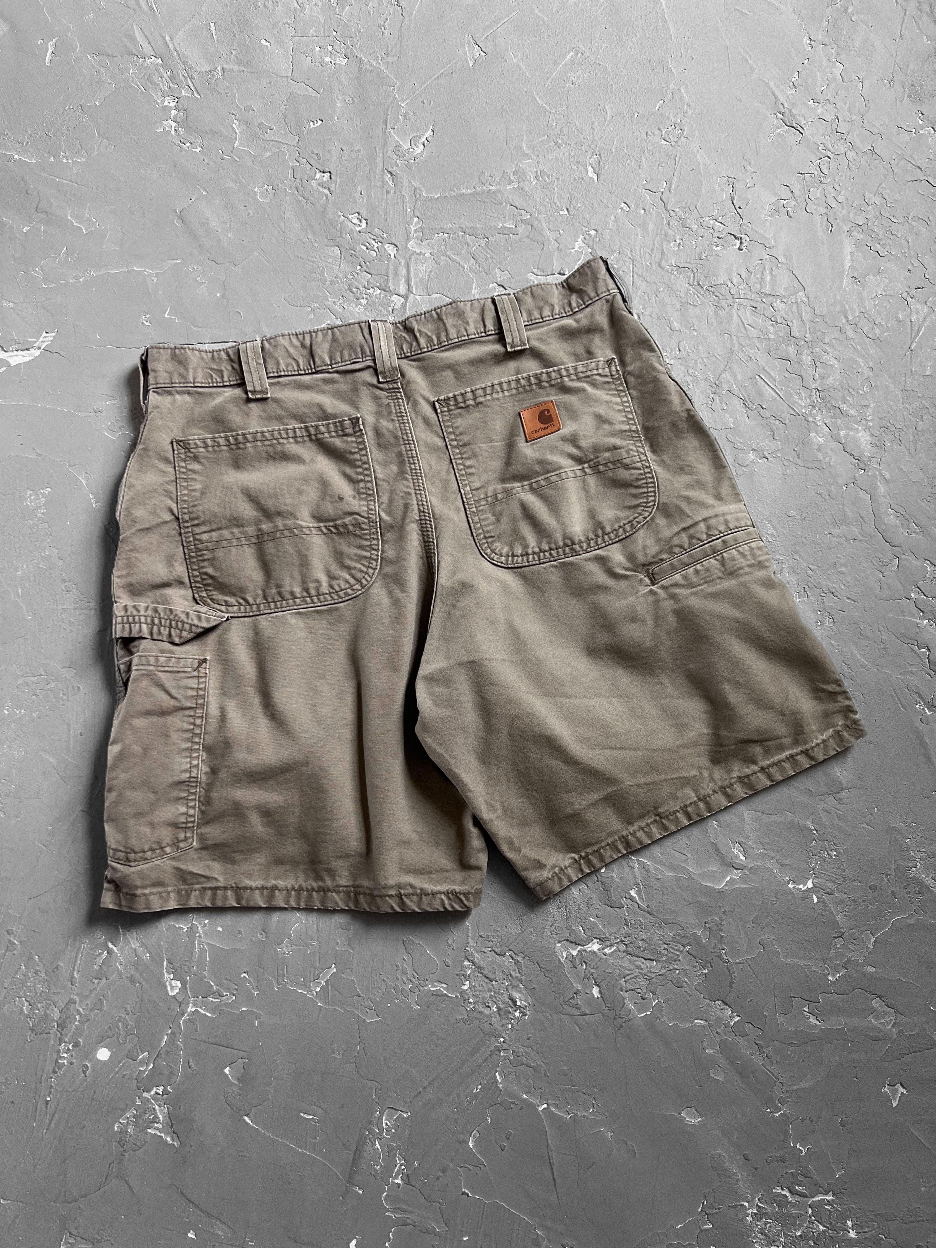 Carhartt Light Brown Carpenter Shorts [36]