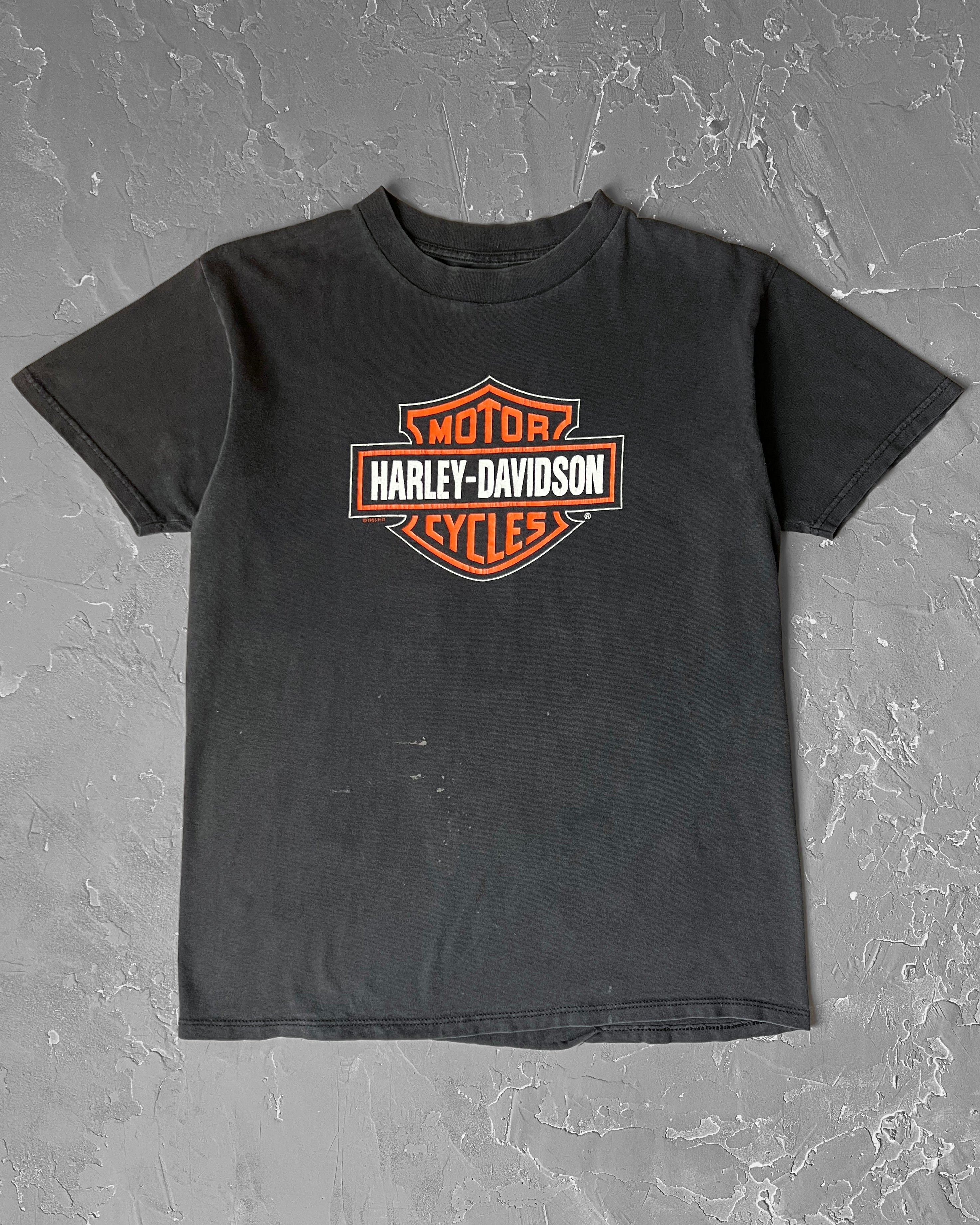 1995 Harley Davidson Emblem Tee [L]