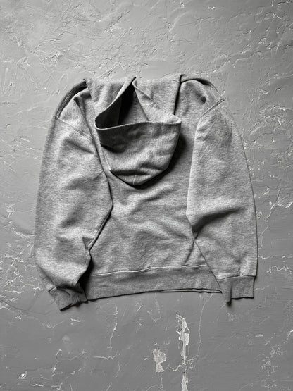 1990s Heather Gray Russell Athletic Hoodie [M]