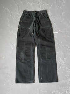 Carhartt Faded Black Double Knee Pants [28 x 30]