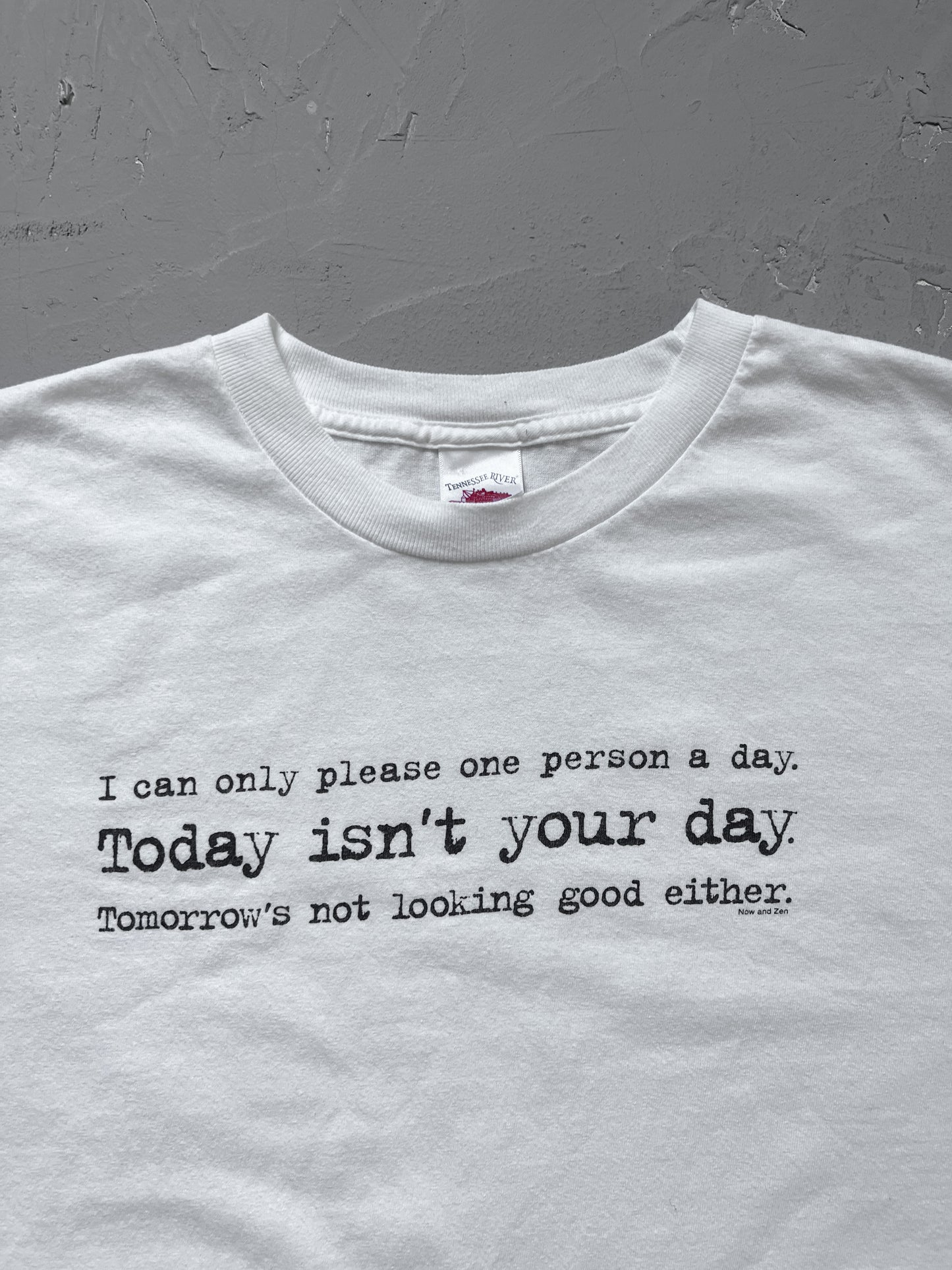 2000s “I Can Only Please One Person A Day..” Tee [XL]