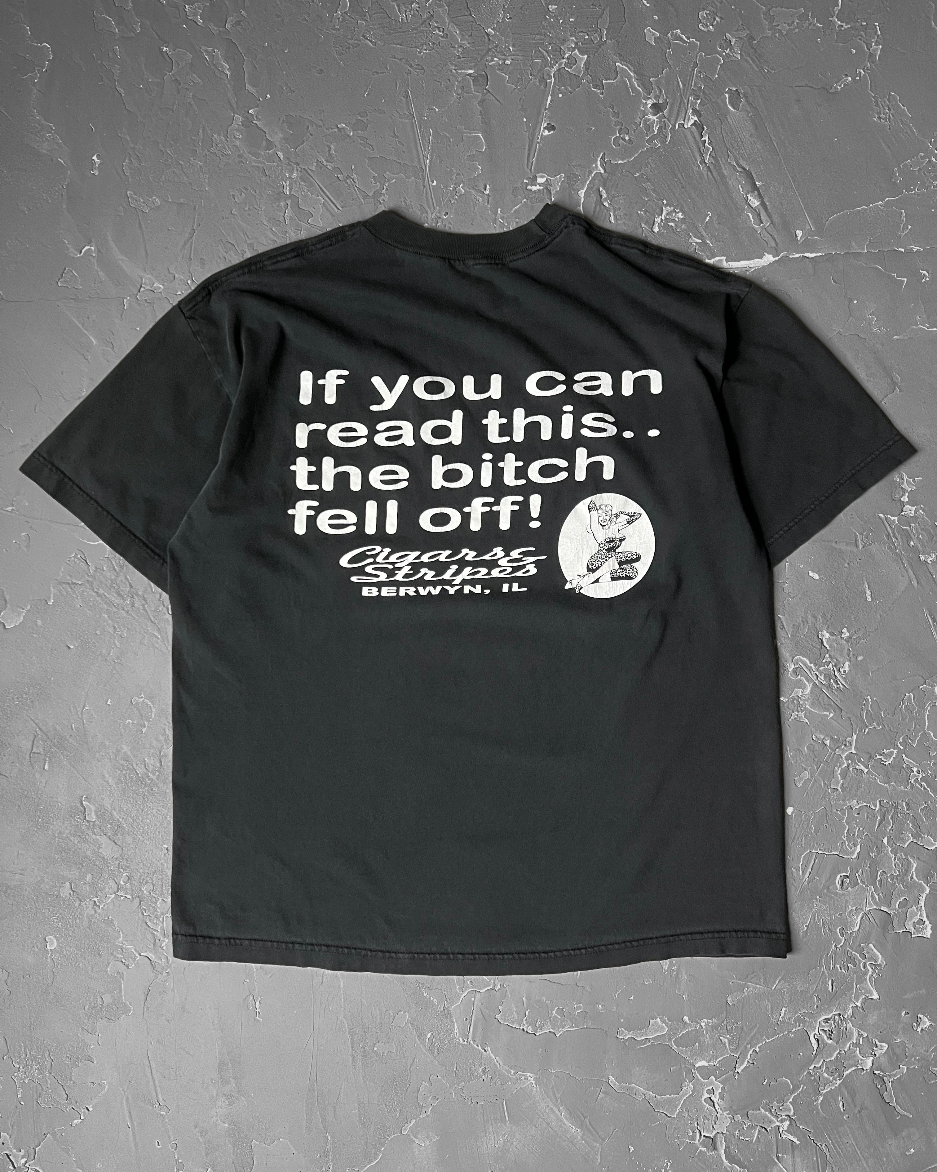 2000s “If You Can Read This..” Boxy Tee [XL]