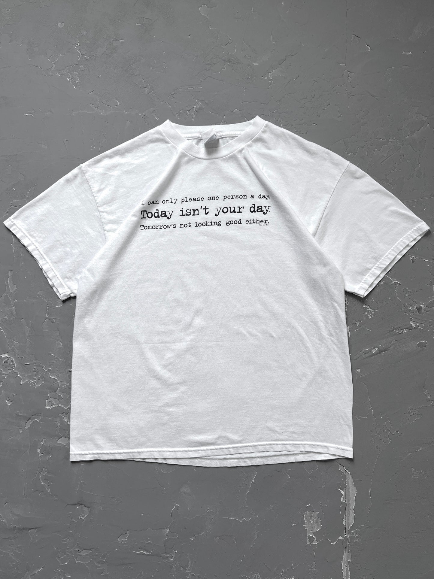 2000s “I Can Only Please One Person A Day..” Tee [XL]