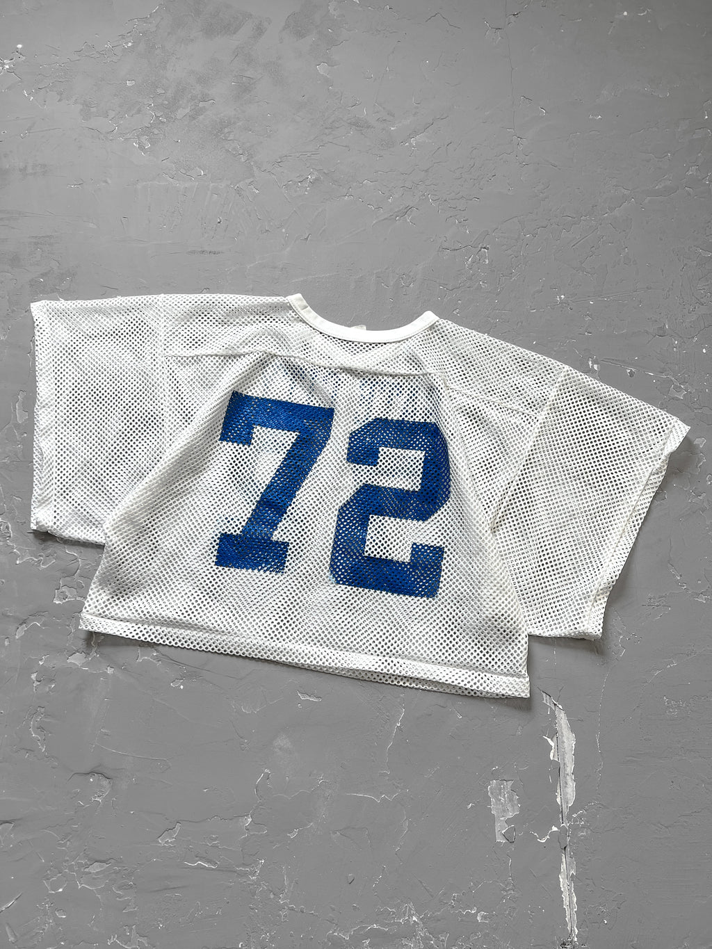 1980s “Gate City” Cropped Mesh Football Jersey [XL]