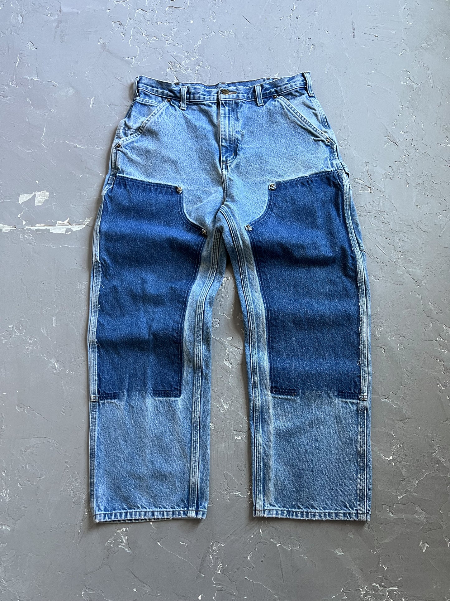 Carhartt Denim Removed Double Knee Pants [34 x 30]