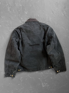 1990s Faded Black Carhartt Detroit Jacket [XL]