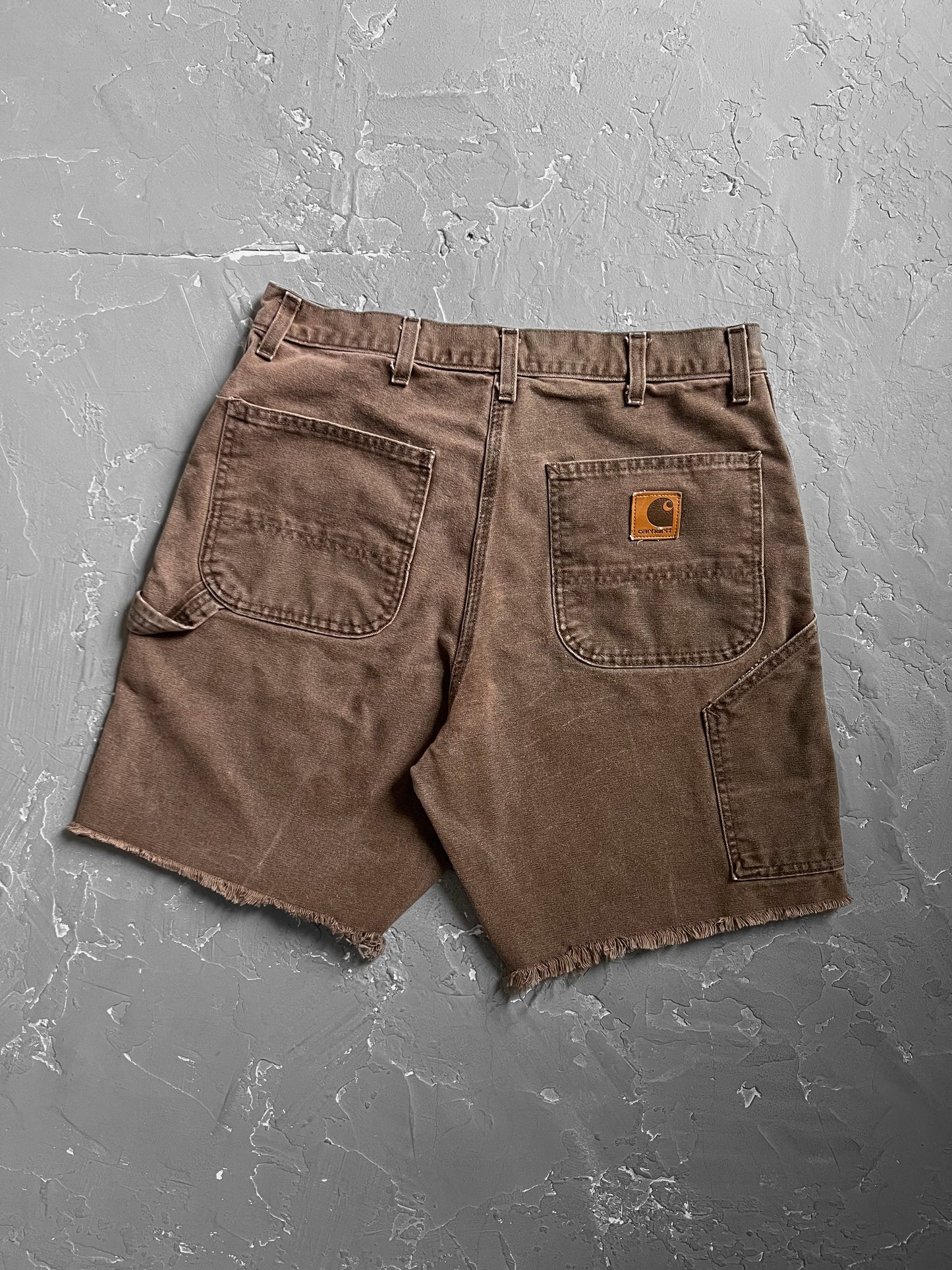 Carhartt Mocha Carpenter Shorts [34]