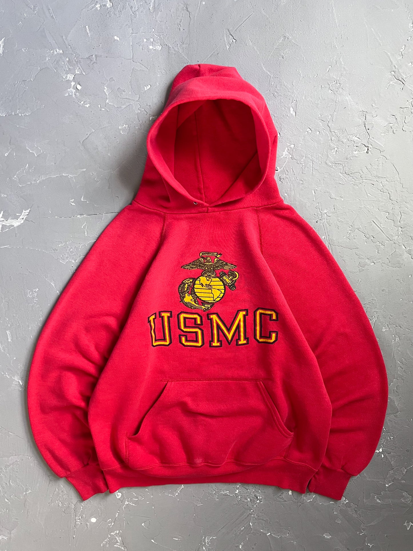 1980s Boxy USMC Hoodie [M]