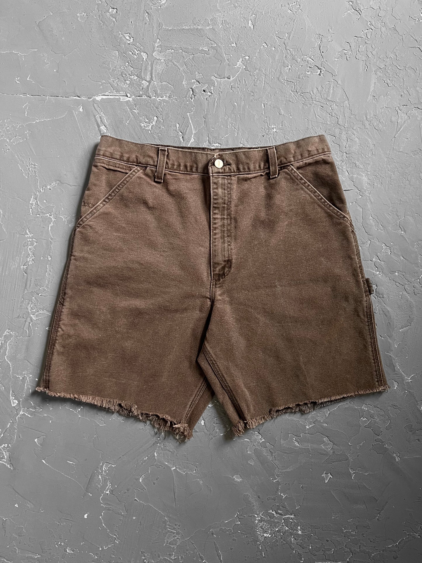 Carhartt Mocha Carpenter Shorts [34]