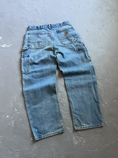 Carhartt Denim Removed Double Knee Pants [33 x 30]