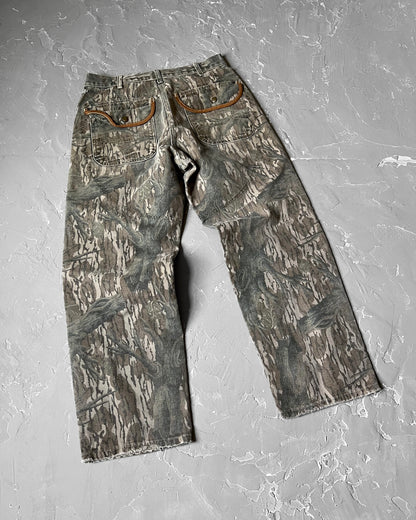 1980s Carhartt Camouflage Double Knee Pants [33 x 30]