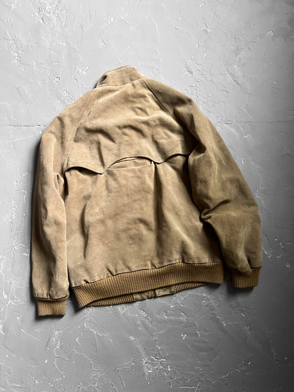 1980s Abercrombie & Fitch Suede Leather Jacket [M]