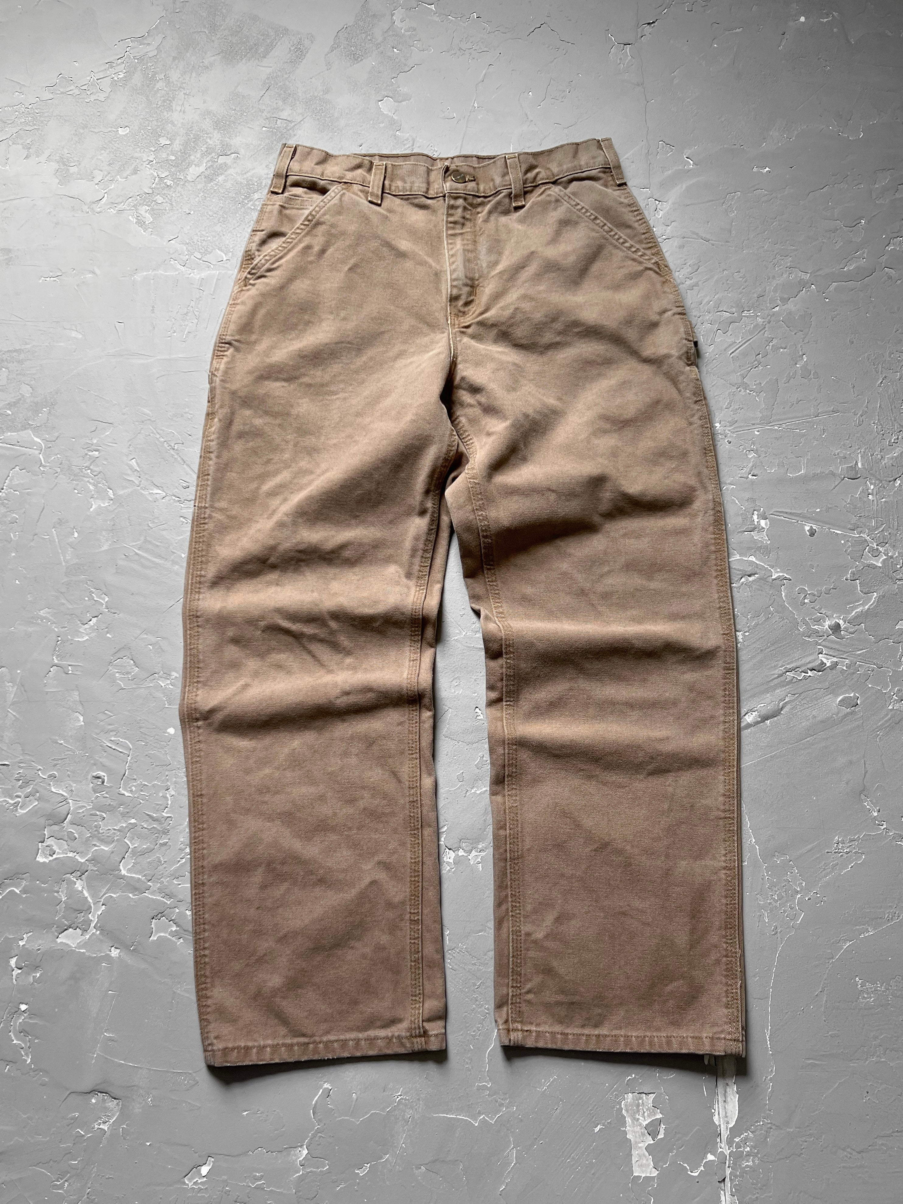 Carhartt Light Brown Carpenter Pants [32 x 30]