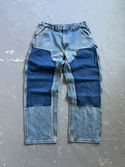 Carhartt Denim Removed Double Knee Pants [33 x 30]