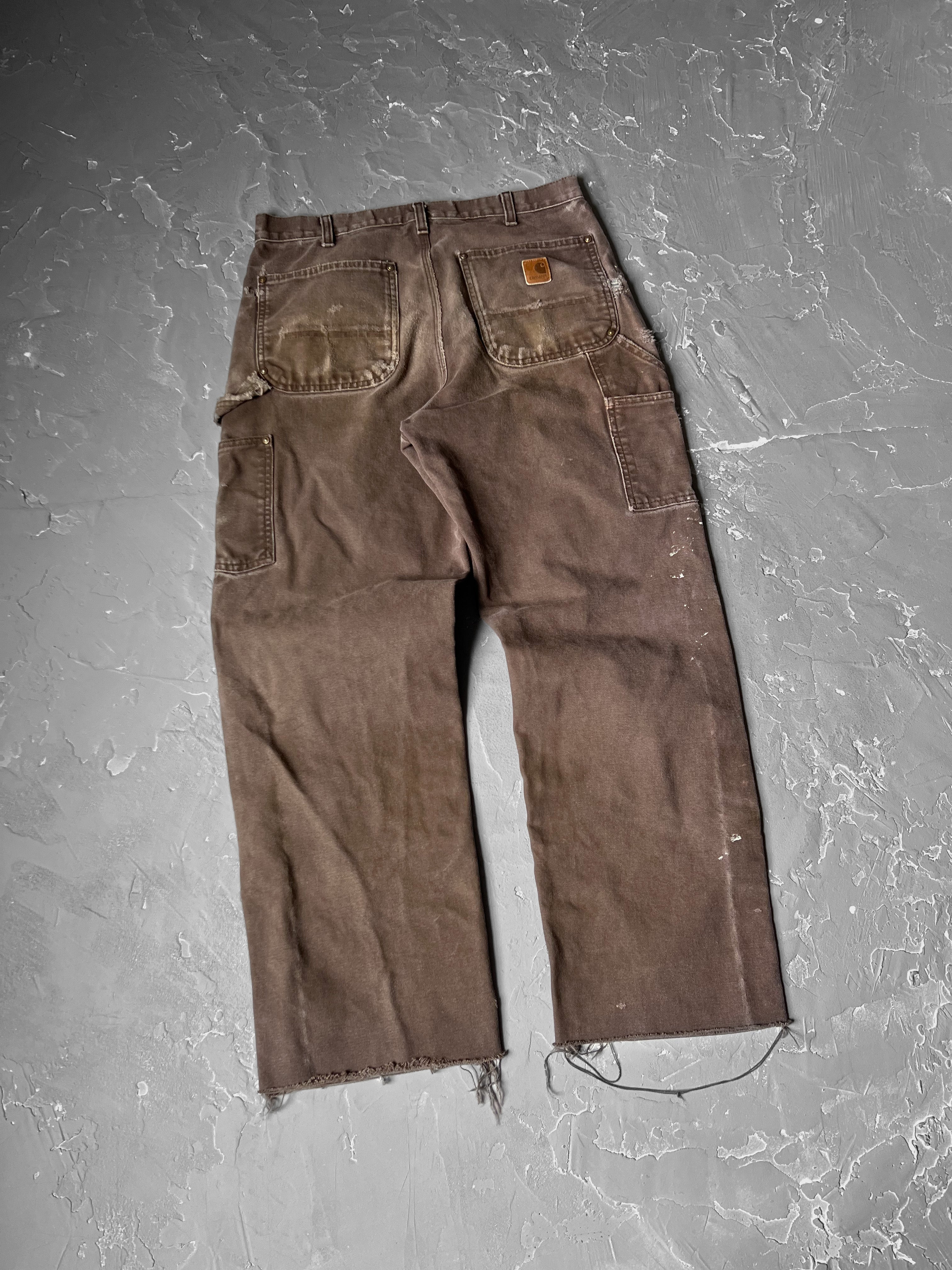 Carhartt Faded Mocha Double Knee Pants [32 x 30]