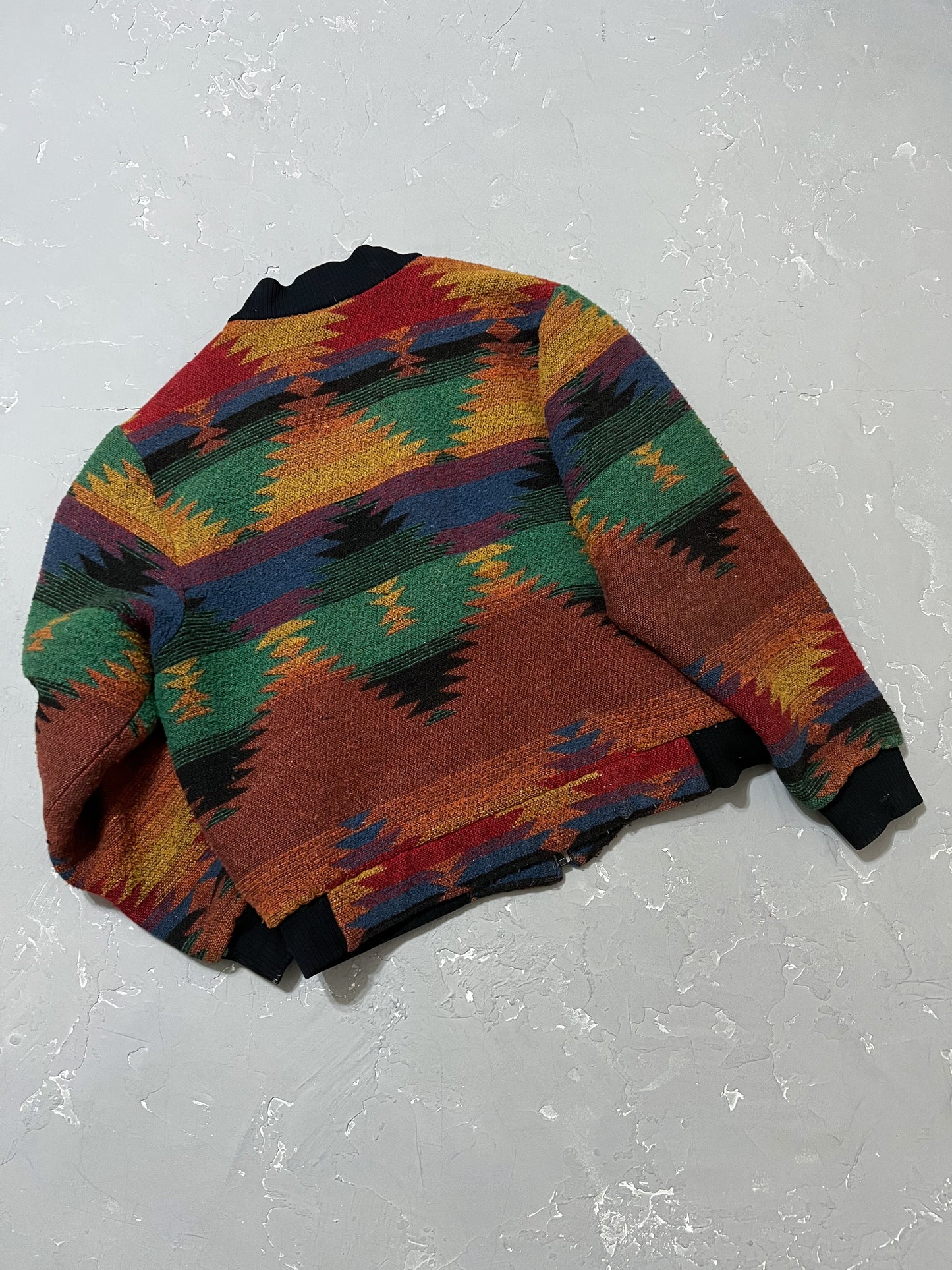 1990s Aztec Bomber Jacket [L]