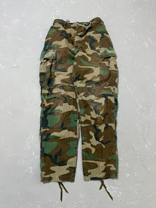 1990s Camouflage Military Cargo Utility Pants [28-34 x 32]