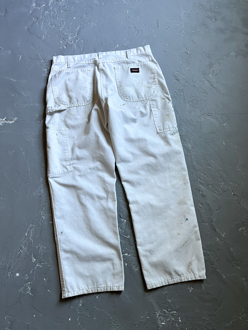 Dickies White Painted Work Pants [36 x 30]