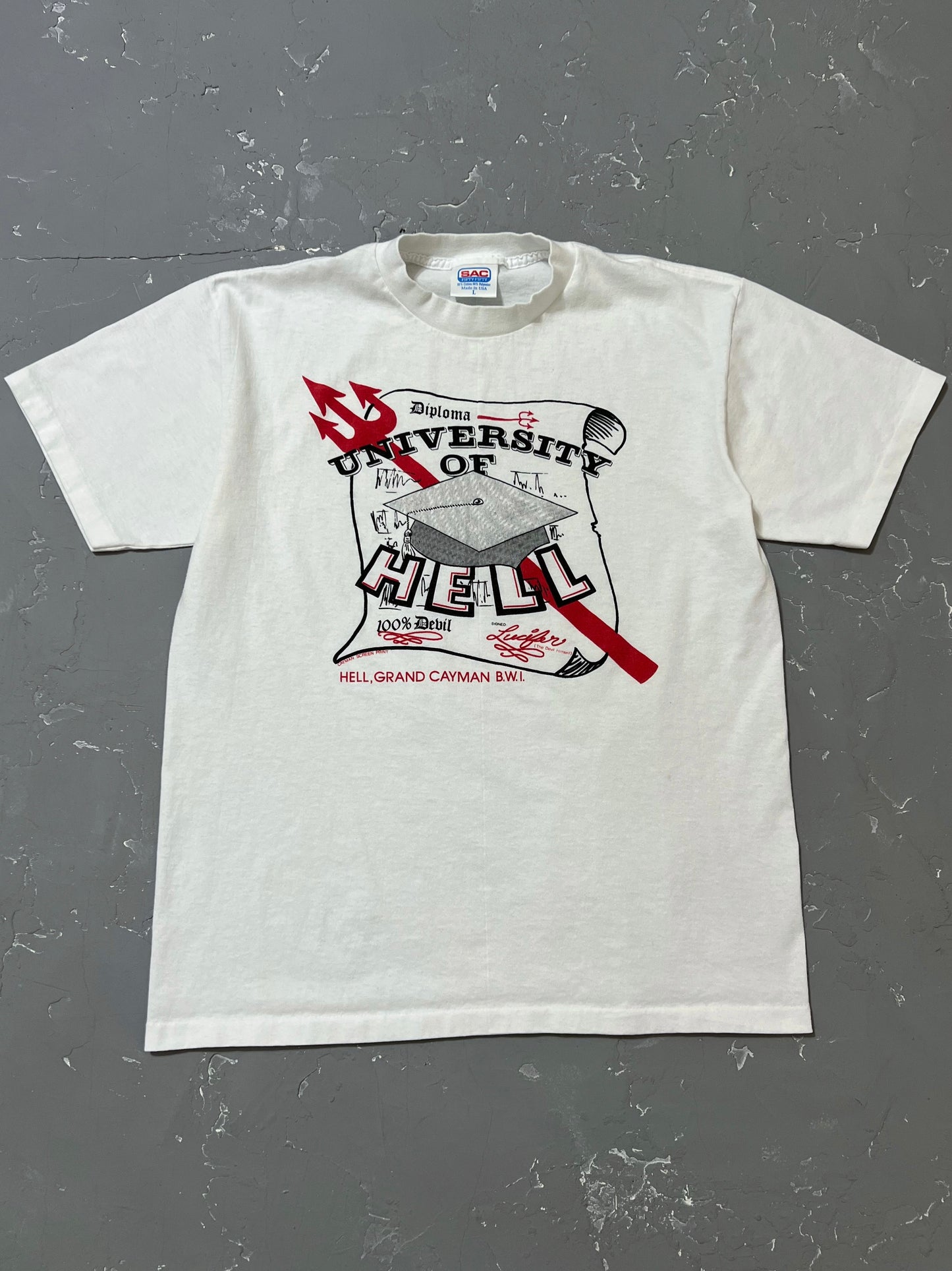 1990s “University of Hell” Tee [M]