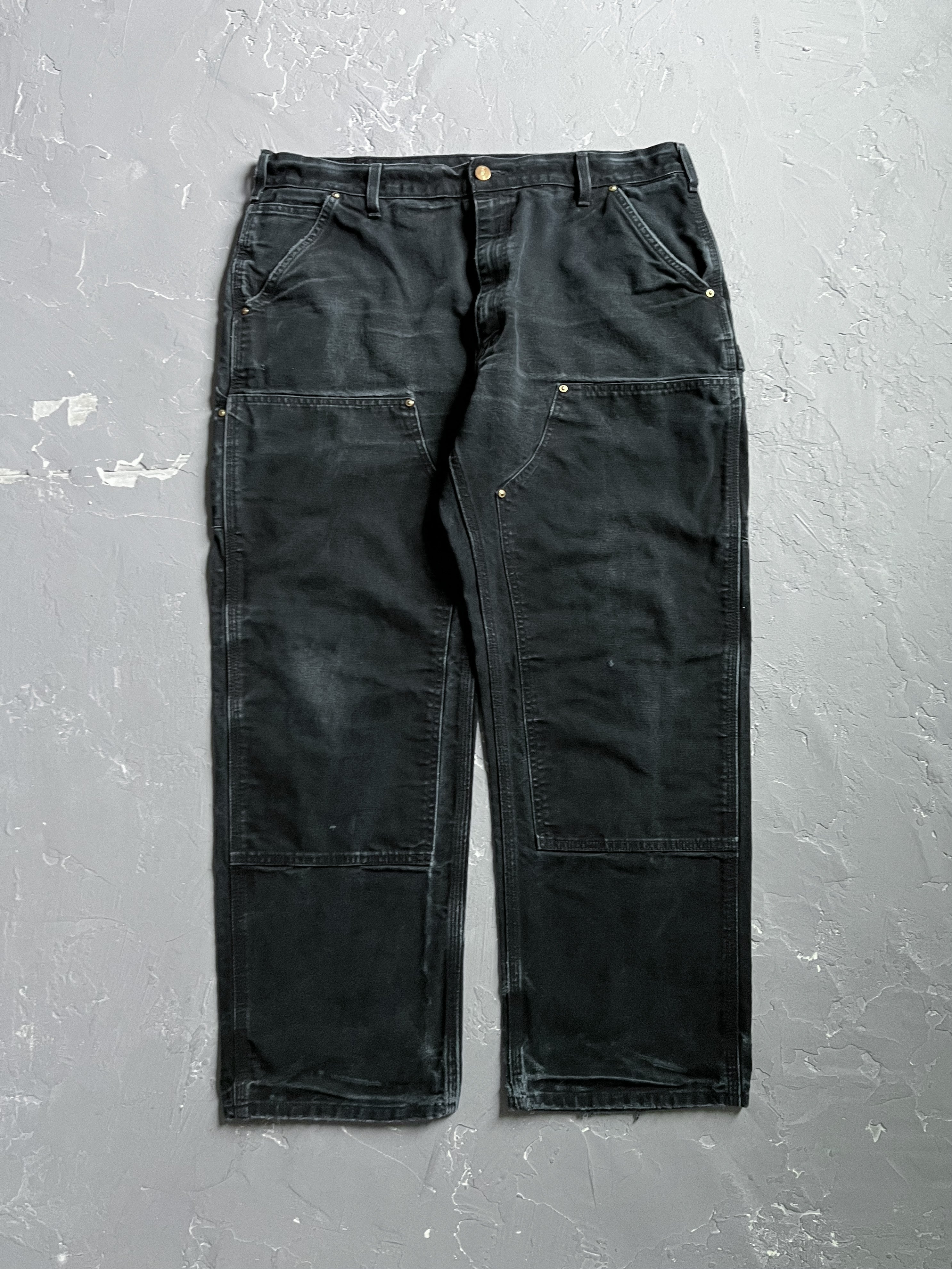 Carhartt Black Double Knee Pants [38 x 30]