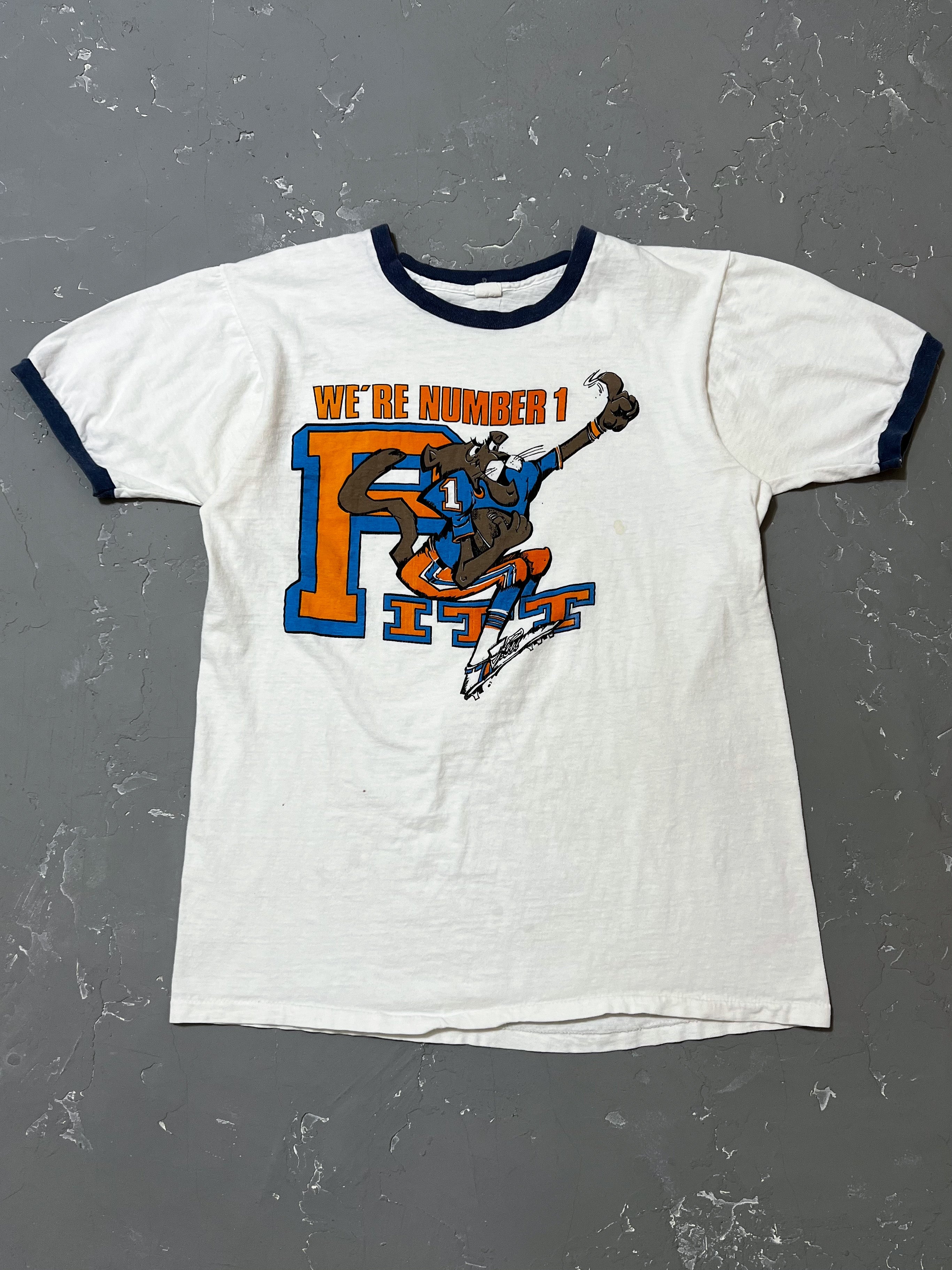 1980s University of Pittsburgh Ringer Tee [M]
