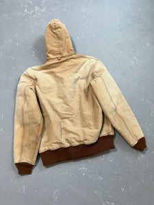 1990s Carhartt Sun Bleached Hooded Jacket [L]