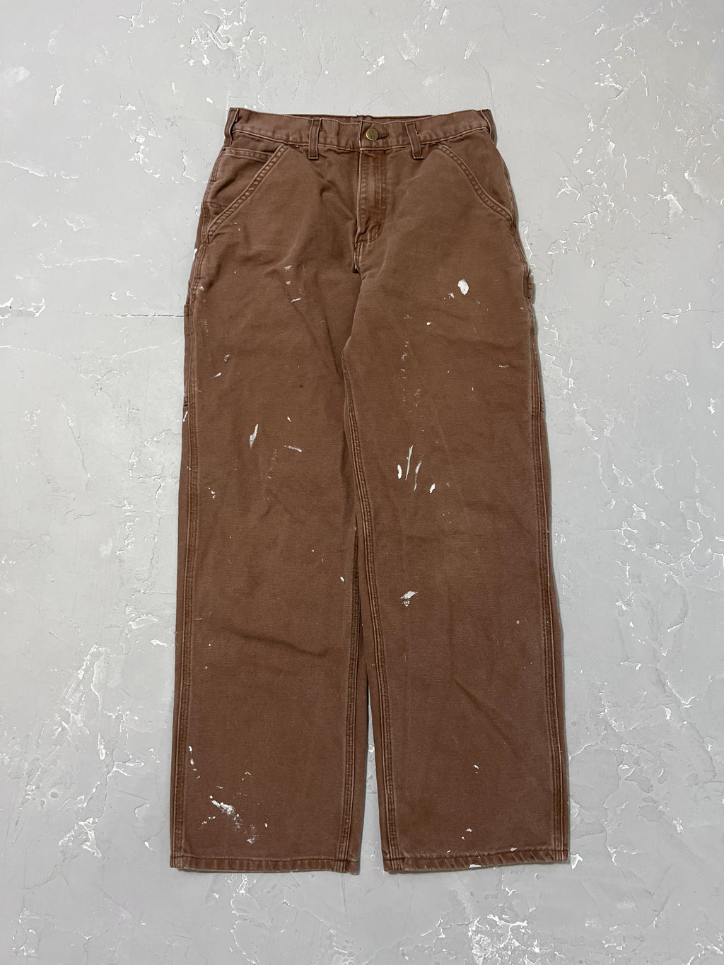 Carhartt Mocha Painted Carpenter Pants [29 x 30]