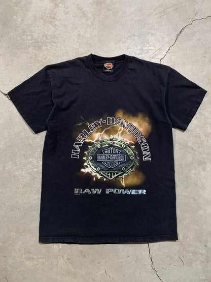 1998 Harley Davidson “Raw Power” Tee [L]