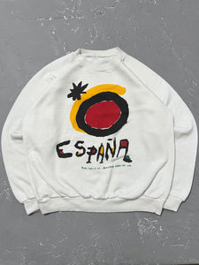 1980s Joan Miro “Sol de Miró” España Raglan Sweatshirt [M]