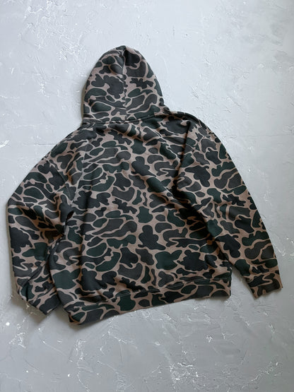 1990s Camouflage Hoodie [XL]