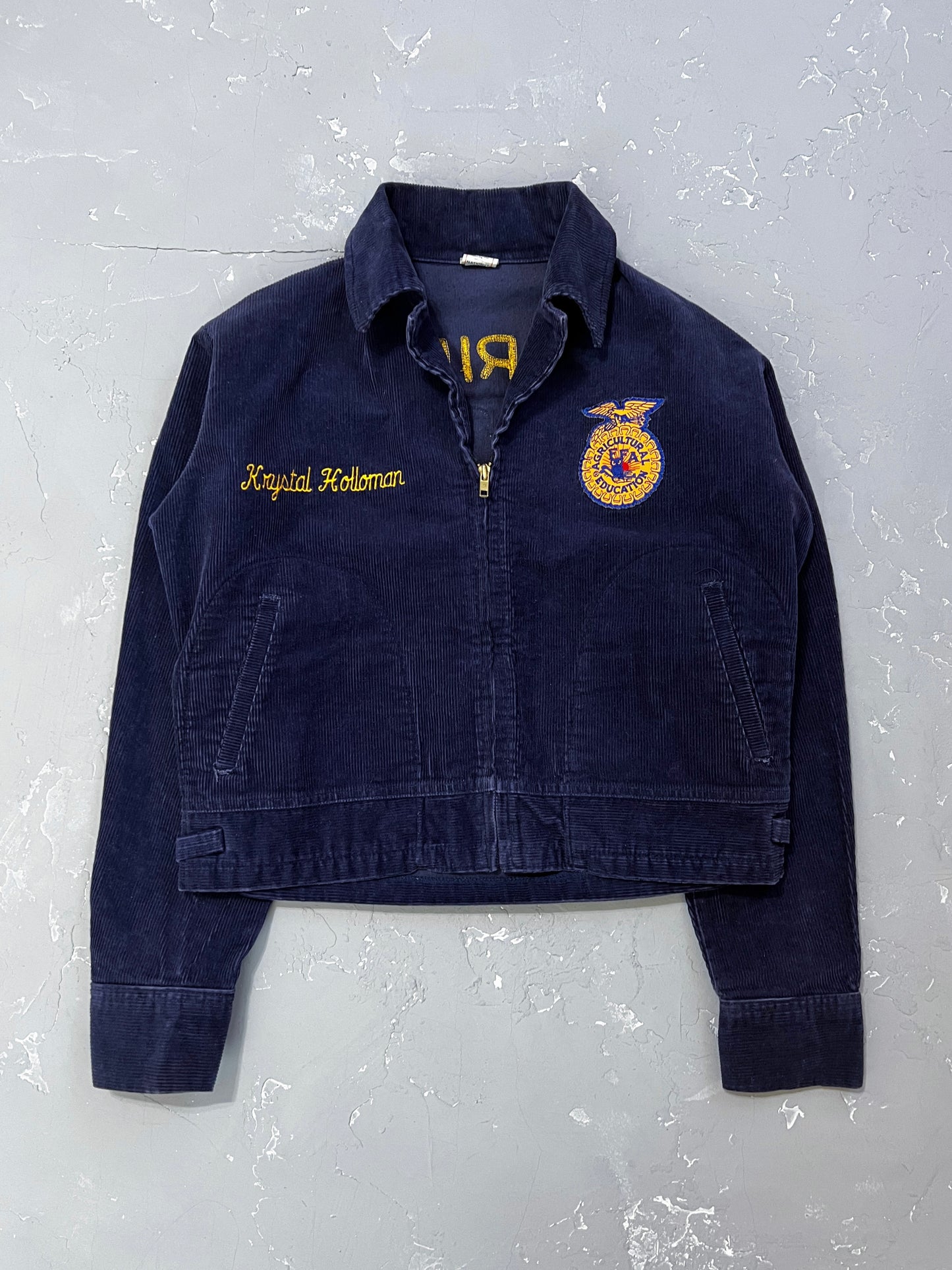 1990s “Okeechobee Florida” Corduroy FFA Jacket [M]