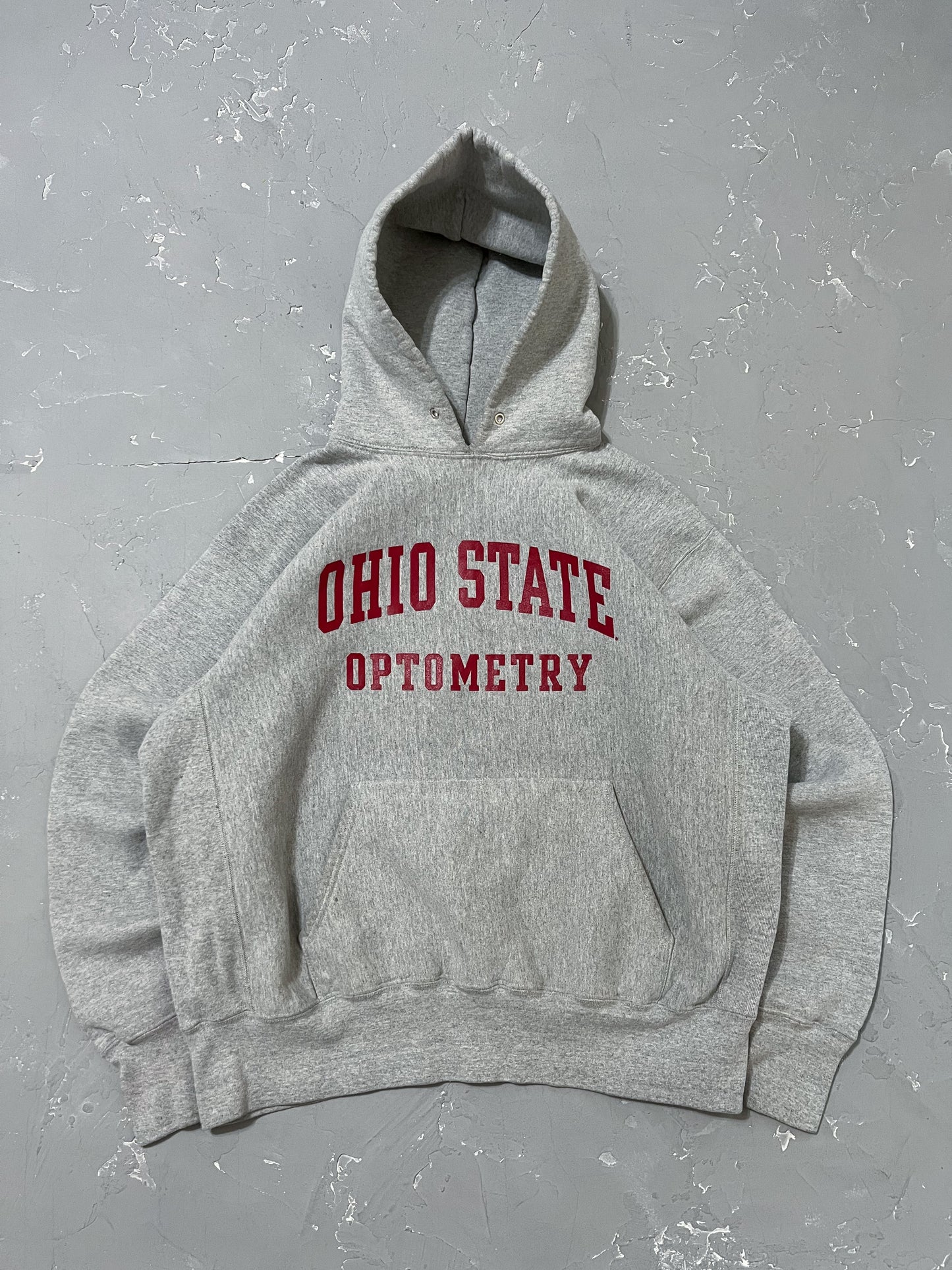 1990s Ohio State Optometry Reverse Weave Hoodie [L/XL]