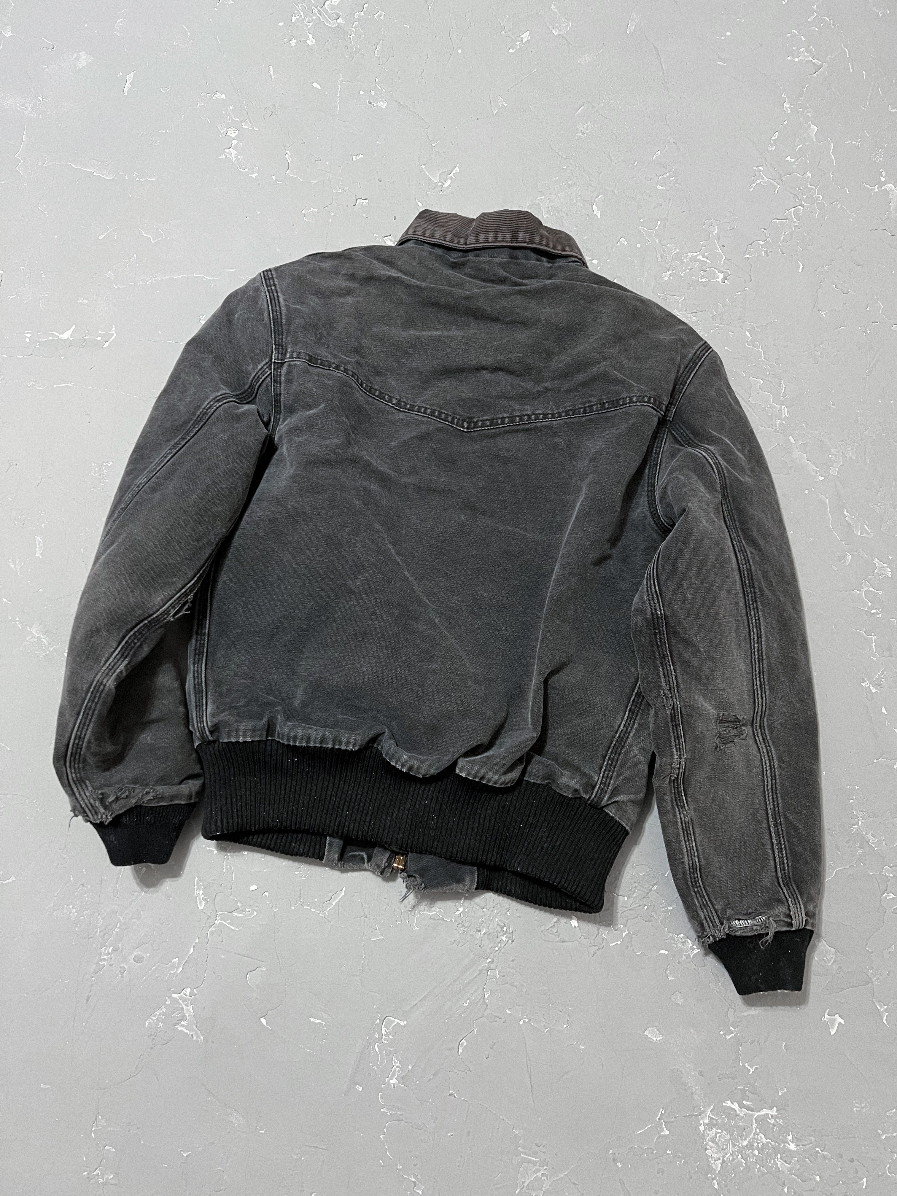 1980s Carhartt Faded Black Western Jacket [S]