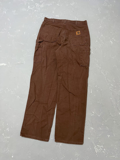 Carhartt Brown Carpenter Pants [34 x 34]