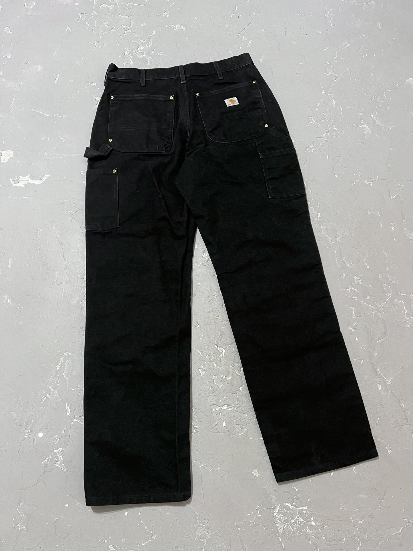 Carhartt Black Double Knee Pants [32 x 32]