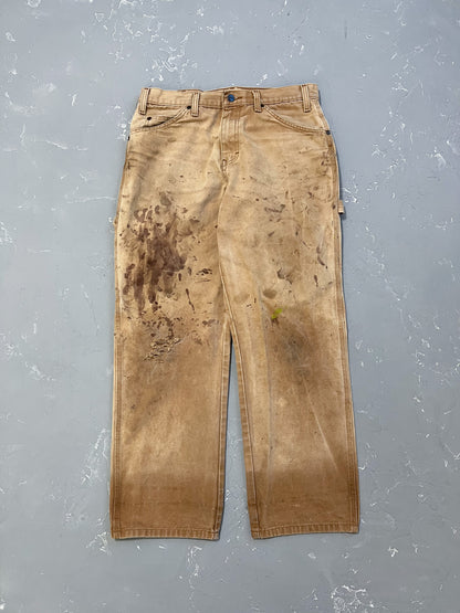 Dickies Painted & Sun Bleached Carpenter Pants [32 x 30]