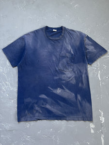 1980s Sun Bleached Single-Stitched Pocket Tee [L]