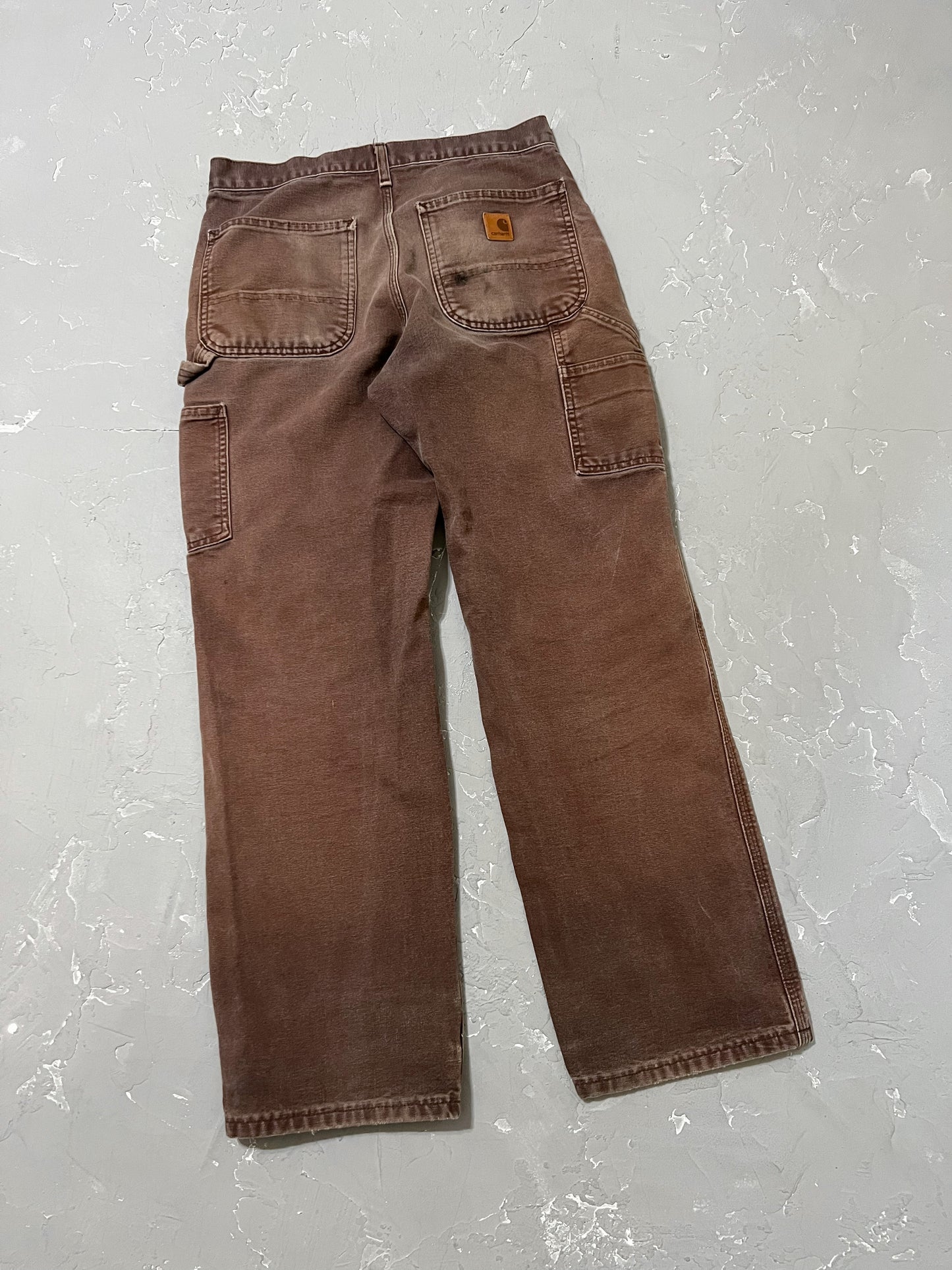 Carhartt Faded Mocha Carpenter Pants [31 x 31]