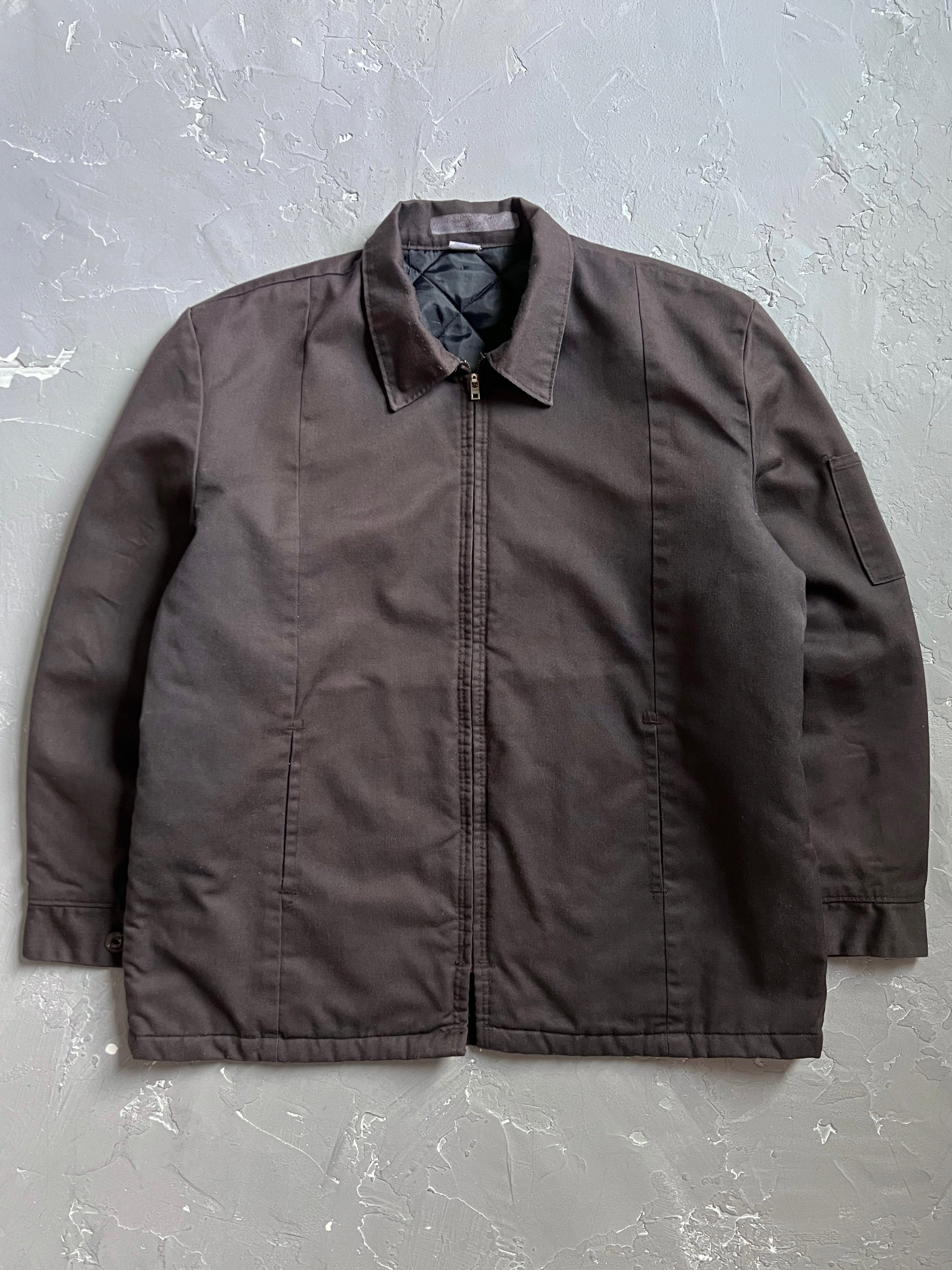 1980s Faded Mocha Work Jacket [L]