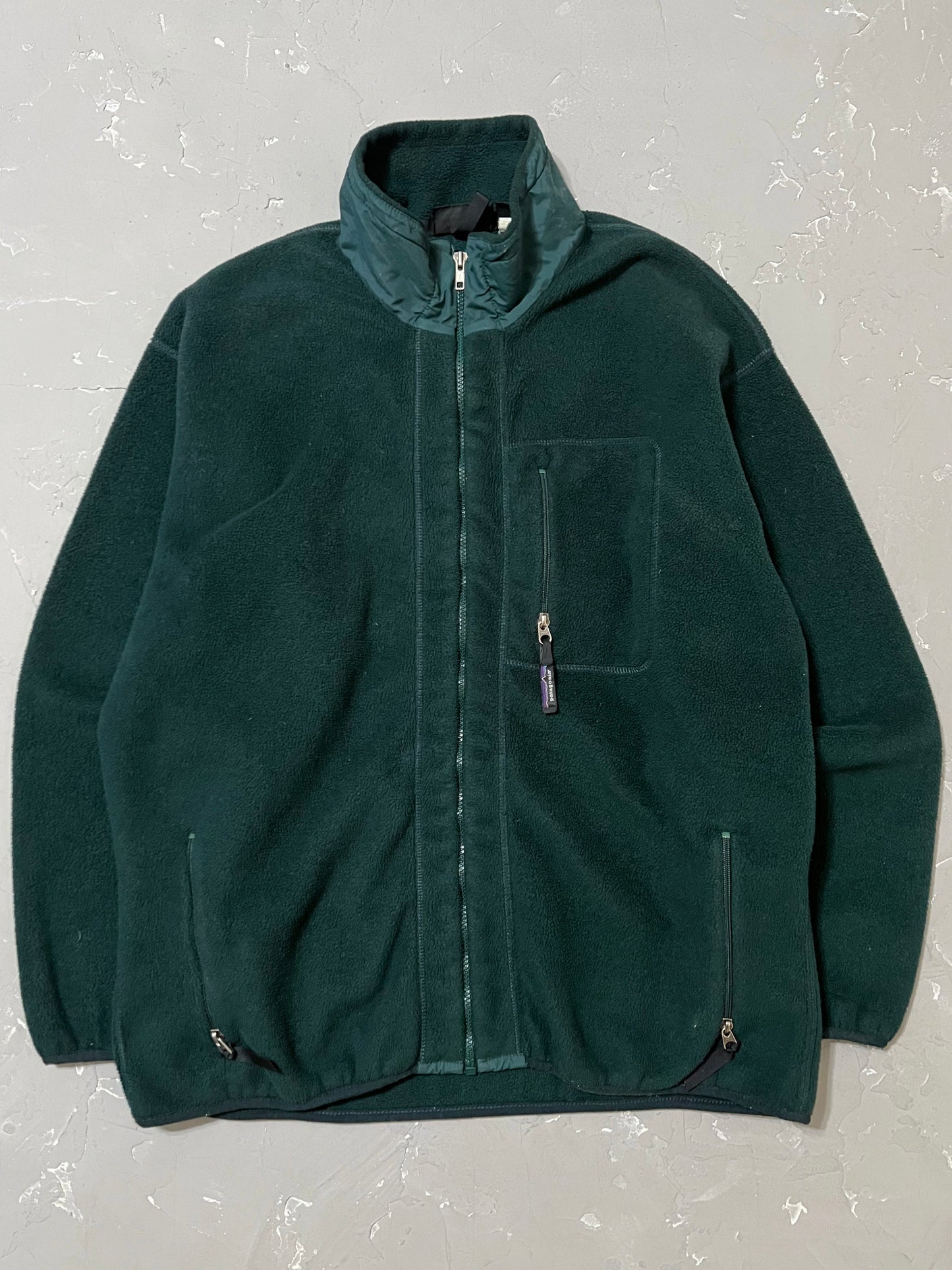 1996 Patagonia Forest Green Deep Pile Jacket [L/XL]