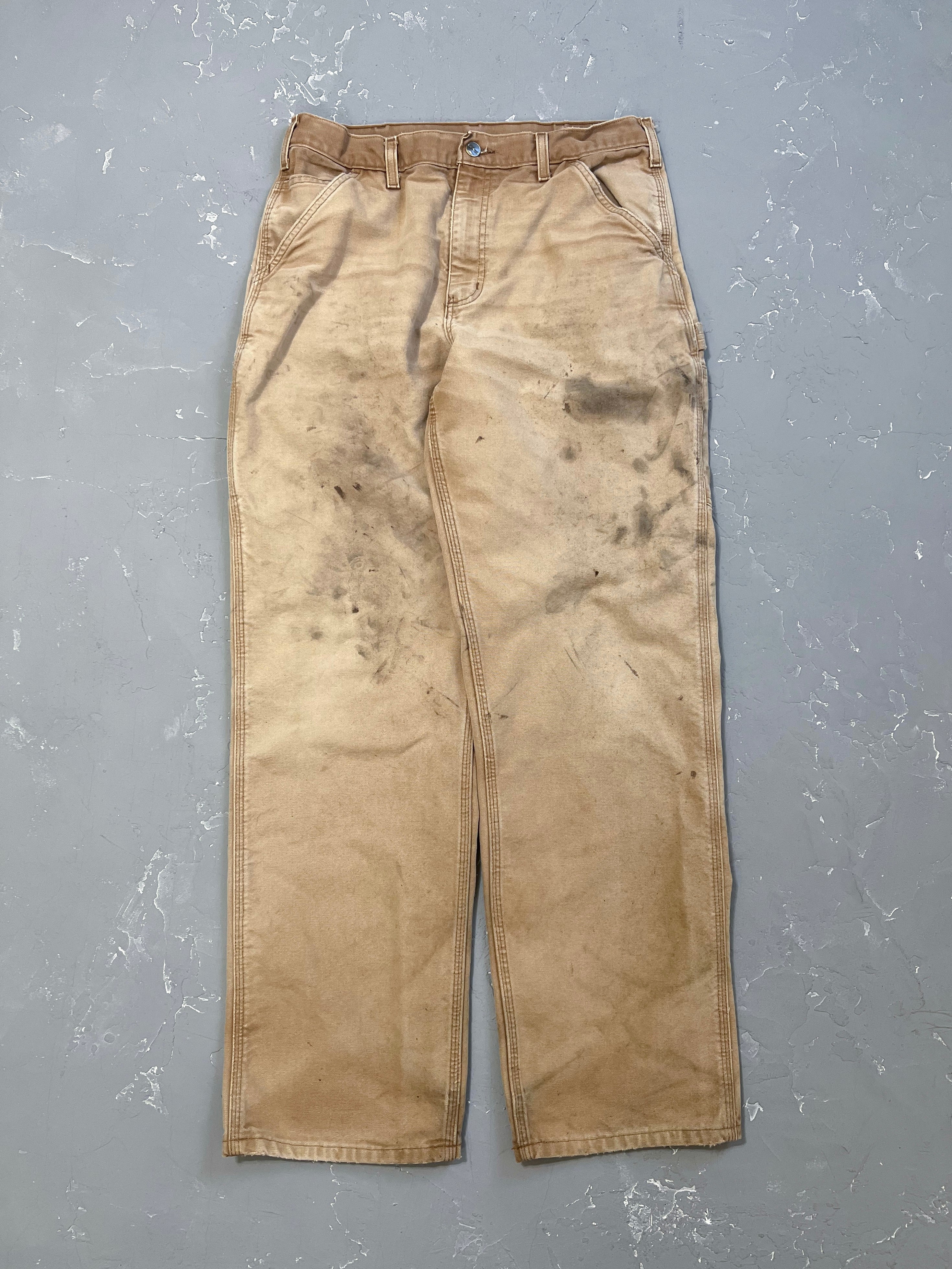 Carhartt Painted Sun Bleached Carpenter Pants [33 x 34]