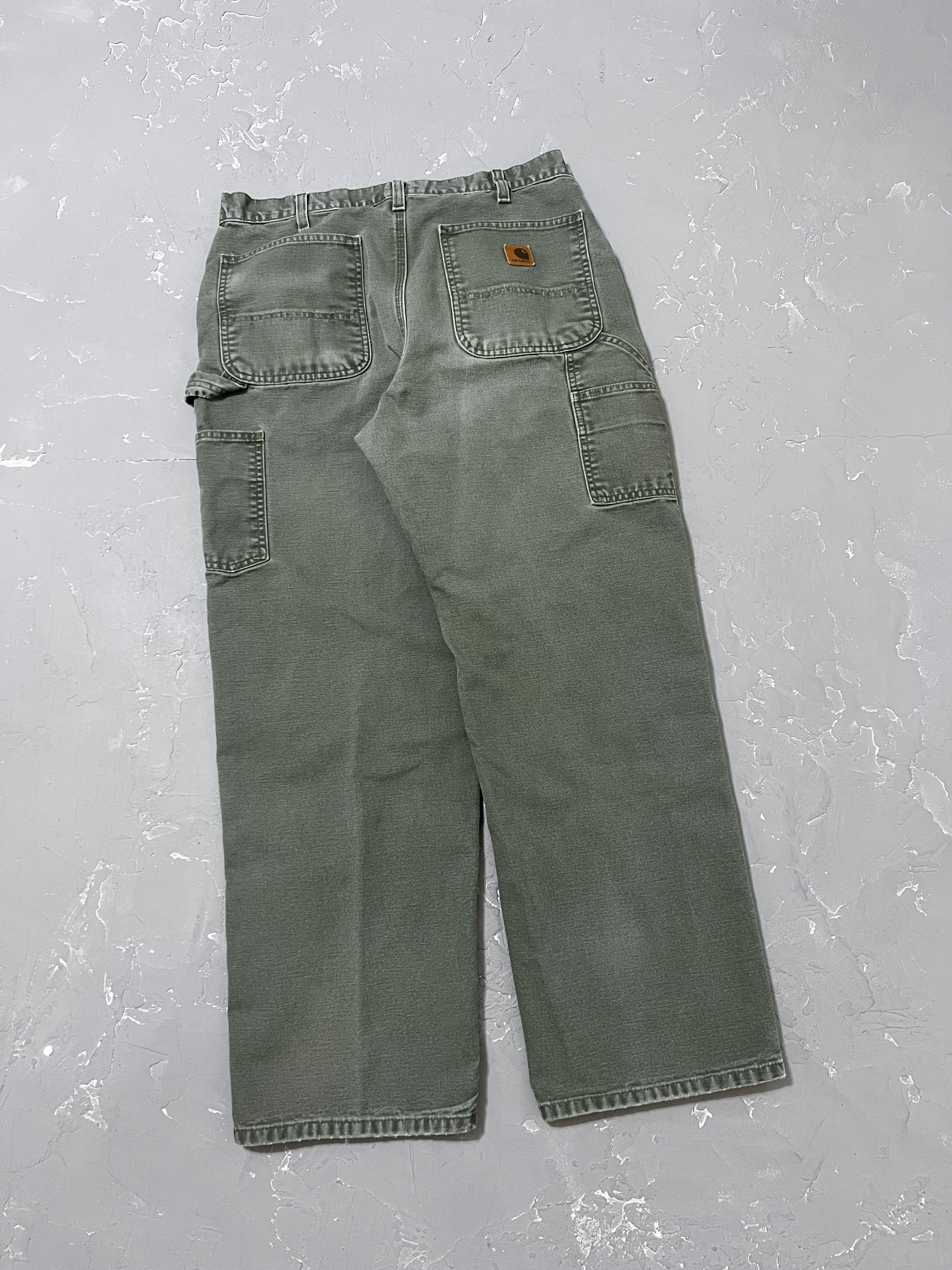 Carhartt Moss Green Carpenter Pants [34 x 32]