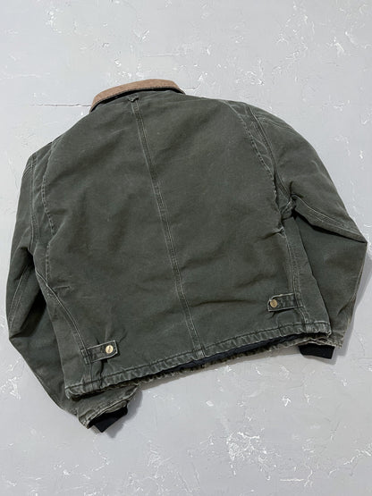 1990s Carhartt Moss Green Arctic Jacket [L]