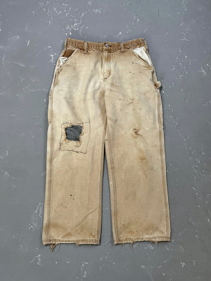 Carhartt Sun Bleached Repaired Carpenter Pants [30 x 28]