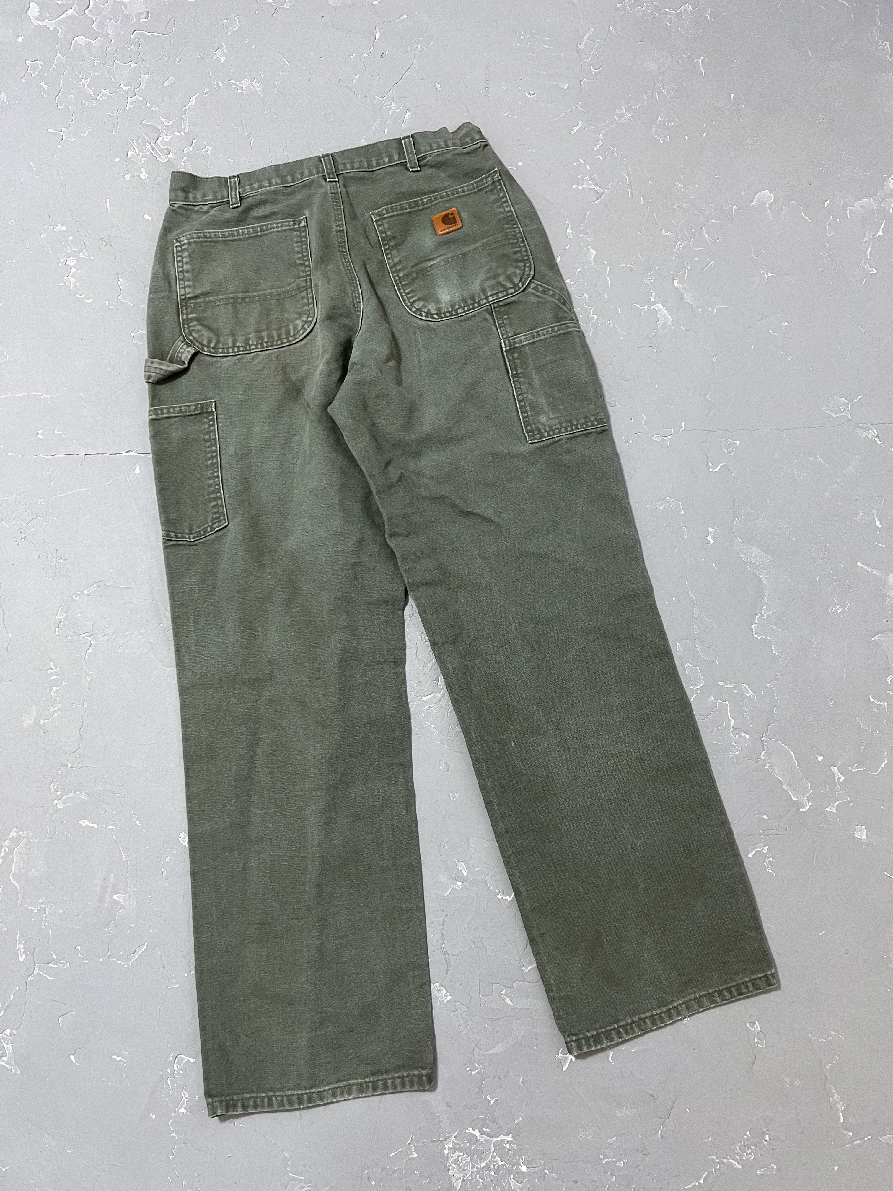 Carhartt Moss Green Carpenter Pants [32 x 34]