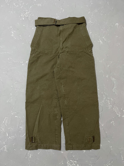 1940s/50s French Army Dispatch Motorcycle Pants [26-34 x 30]