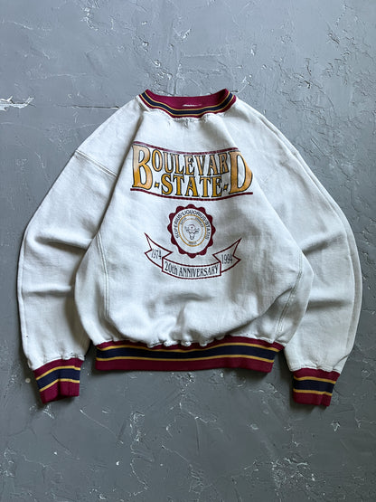 1994 Distressed Boulevard State Sweatshirt [XL]